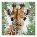 Search for jungle animal posters Giraffe