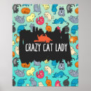 Search for crazy posters Crazy cat lady