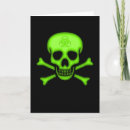 Search for skull and crossbones cards Green