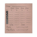 Search for score pads Bunko