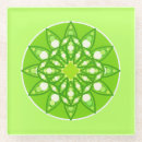 Search for lime green coasters Chartreuse