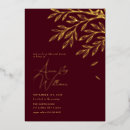 Search for tree rehearsal dinner invitations Botanical