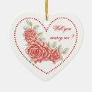 Search for will you marry me decor Heart