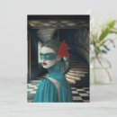 Search for venetian mask cards invites Elegant