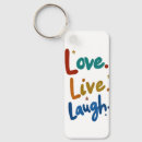 Search for love life key rings Positivity