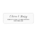 Search for for wedding return address labels Rsvp
