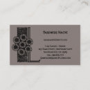 Search for initial l business cards Flowers