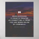 Search for crime posters Quote