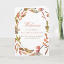 Search for autumn wedding programmes Elegant