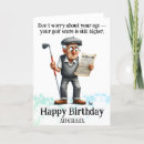 Search for funny retirement humor cards For him