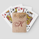 Search for burlap playing cards Country