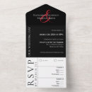 Search for red heart wedding invitations Chic