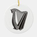 Search for harp christmas tree decorations Celtic