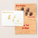 Search for pine cone christmas cards Wood