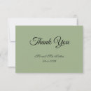 Search for horizontal wedding thank you cards Sage green