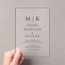 Search for black acrylic invitations Classic