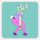 Search for punk girl stickers Rocker