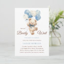 Search for teddy bear baby boy shower invitations Script