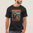 Search for the scream edvard munch tshirts Funny