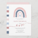 Search for pink and blue birthday invitations Stripes