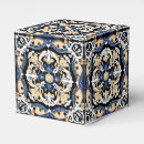 Search for black and yellow favour boxes Vintage