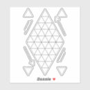 Search for triangle shapes stickers Artistic