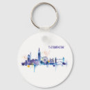 Search for abstract landscape key rings Watercolor
