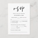 Search for song request wedding rsvp cards Black and white
