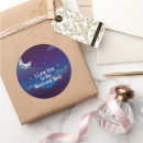 Search for to the moon and back stickers I love you