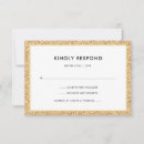 Search for gold rsvp cards Classy
