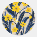 Search for navy blue and yellow stickers Elegant