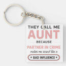 Search for funny aunt key rings For her