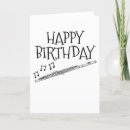 Search for flute birthday cards Orchestra