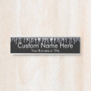 Search for name plates office door signs Salon
