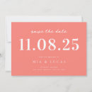 Search for minimal wedding save the dates Elegant
