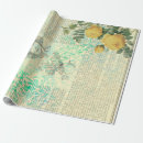 Search for yellow rose wrapping paper Damask