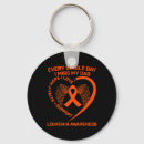 Search for leukaemia ribbon key rings Orange
