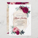 Search for maroon baby shower invitations Modern