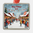 Search for village christmas tree decorations Scene