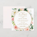 Search for modern watercolor floral wedding invitations Pink