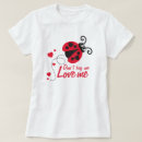 Search for red bug tshirts Heart