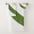 Search for green and white bath towels Chic