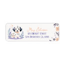 Search for puppy return address labels Dalmatian