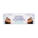 Search for duck return address labels Blue