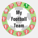 Search for red football stickers Sport