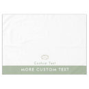 Search for business tablecloths Sage green