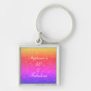 Search for purple ombre key rings For her