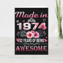 Search for 52 years cards Cute