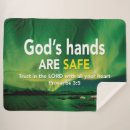 Search for christian blankets Bible verse