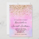 Search for coral sweet 16 invitations Glam